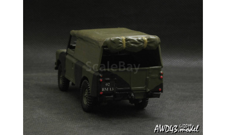 Land Rover Defender LWB Military 1-36 Bengurion Models, масштабная модель, scale35