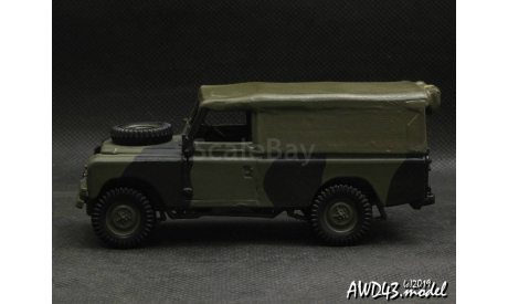 Land Rover Defender LWB Military 1-36 Bengurion Models, масштабная модель, scale35