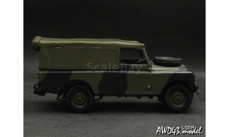 Land Rover Defender LWB Military 1-36 Bengurion Models, масштабная модель, scale35
