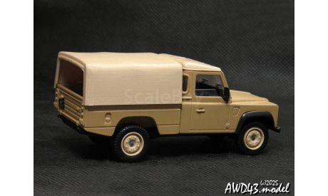 Land Rover Defender Pickup Tent sand 1-43 Solido Handmade conversion, масштабная модель, scale43