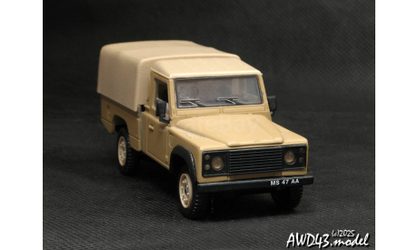 Land Rover Defender Pickup Tent sand 1-43 Solido Handmade conversion, масштабная модель, scale43
