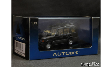 Land Rover Discovery V8 1994 black 1-43 AutoArt, масштабная модель, scale43