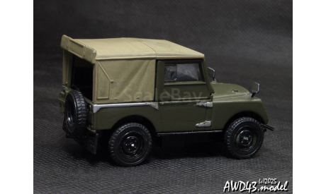 Land Rover Series1’80’ Soft Top 1949 khaki 1:43 Matchbox Dinky, масштабная модель, scale43
