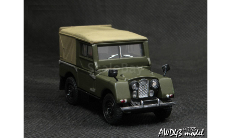 Land Rover Series1’80’ Soft Top 1949 khaki 1:43 Matchbox Dinky, масштабная модель, scale43