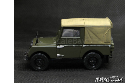 Land Rover Series1’80’ Soft Top 1949 khaki 1:43 Matchbox Dinky, масштабная модель, scale43