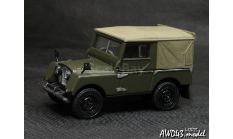 Land Rover Series1’80’ Soft Top 1949 khaki 1:43 Matchbox Dinky, масштабная модель, scale43