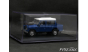 Land Rover SIII PickUp Double Cab blue 1-43 Handmade convertion, масштабная модель, scale43