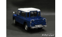 Land Rover SIII PickUp Double Cab blue 1-43 Handmade convertion, масштабная модель, scale43