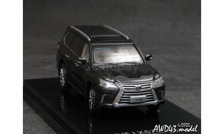 Lexus  LX570 black 1-64 Kyosho, масштабная модель, scale64