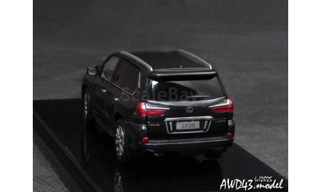 Lexus  LX570 black 1-64 Kyosho, масштабная модель, scale64