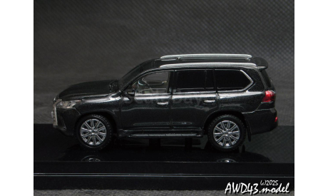 Lexus  LX570 black 1-64 Kyosho, масштабная модель, scale64