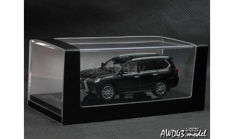 Lexus  LX570 black 1-64 Kyosho, масштабная модель, scale64
