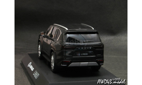 Lexus LX600 black 1-43 Kyosyo KS03910GBK, масштабная модель, Kyosho, scale43