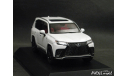 Lexus LX600 F SPORT LHD 2022  White Nova 1-43 Kyosho KS03909FW, масштабная модель, scale43