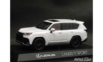 Lexus LX600 F SPORT LHD 2022  White Nova 1-43 Kyosho KS03909FW, масштабная модель, scale43