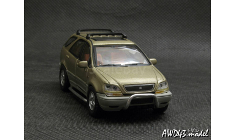 Lexus RX300 sand 1-43 Hongwell handmade convertion, масштабная модель, scale43
