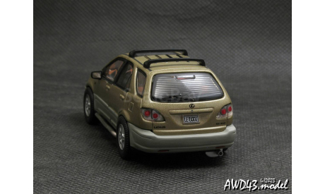 Lexus RX300 sand 1-43 Hongwell handmade convertion, масштабная модель, scale43