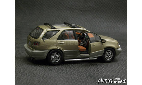 Lexus RX300 sand 1-43 Hongwell handmade convertion, масштабная модель, scale43
