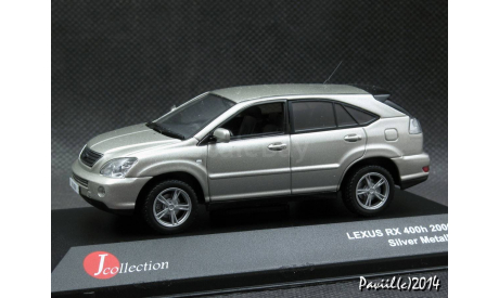 Lexus RX400H 2006 silver 4x4 1-43 J-Collection, масштабная модель, 1:43, 1/43