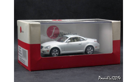 Lexus SC430 2005 Closed Roof white 1-43 J-Collection, масштабная модель, scale43