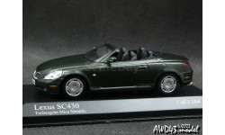 Lexus SC430 Cabriolet 2001 green 1-43 Minichamps