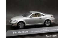 Lexus SC430 Closed Convertible silver 1-43 J-Collection, масштабная модель, scale43