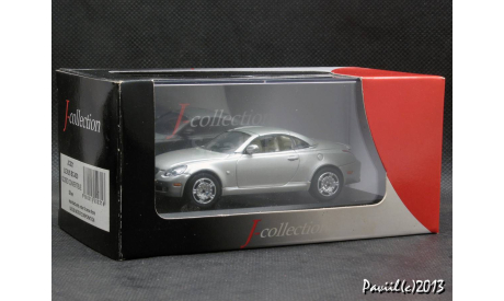 Lexus SC430 Closed Convertible silver 1-43 J-Collection, масштабная модель, scale43