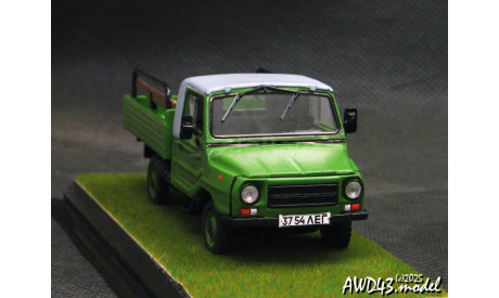 ЛуАЗ-13021-04 пикап 1-43 ALF, масштабная модель, scale43