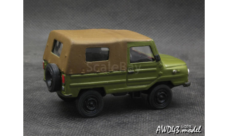 ЛуаЗ-969М 1-43 ДНК, масштабная модель, scale43