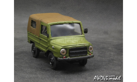 ЛуаЗ-969М 1-43 ДНК, масштабная модель, scale43