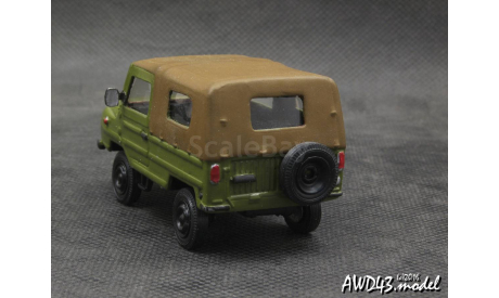 ЛуаЗ-969М 1-43 ДНК, масштабная модель, scale43
