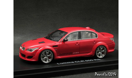 Lumma CLR 500 RS (BMW E60) red 1-43 RENN Miniatures, масштабная модель