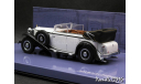 Maybach Zeppelin DS8 1932 Cabrio white 1-43 Minichamps, масштабная модель, scale43