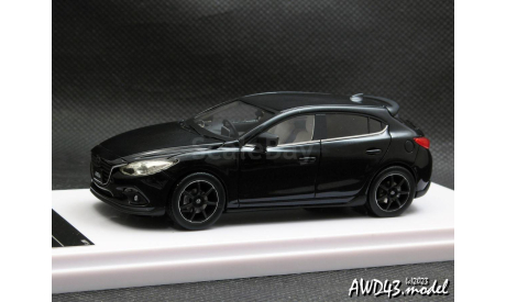 Mazda Axela Sport MAZDASPEED black 1-43 Wit’s, масштабная модель, scale43