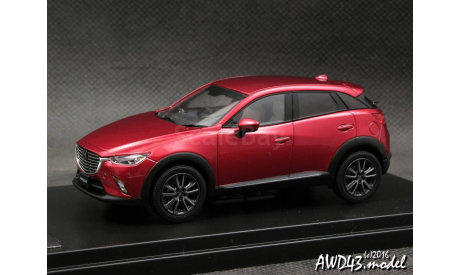 Mazda CX-3 2015 Soul Red Premium Metallic 4x4 1-43 Hi-Story, масштабная модель, 1:43, 1/43