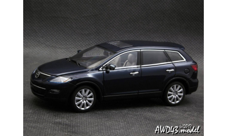 Mazda CX-9 SUV 2009 d.blue 1-43 AutoArt, масштабная модель, 1:43, 1/43