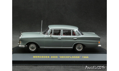 Mercedes 200 D W110 Heckflosse 1966 grey 1-43 IXO , масштабная модель, IXO Road (серии MOC, CLC), Mercedes-Benz, scale43