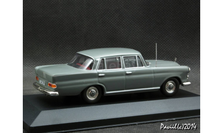 Mercedes 200 D W110 Heckflosse 1966 grey 1-43 IXO , масштабная модель, IXO Road (серии MOC, CLC), Mercedes-Benz, scale43