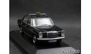 Mercedes 200 D W115 Taxi 1968 black 1-43 Minichamps, масштабная модель, 1:43, 1/43, Мinichamps, Mercedes-Benz