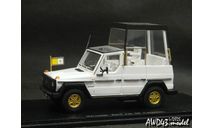 Mercedes 230 GE Papamobil Close white 1-43 Spark MiniMax B66040431, масштабная модель, Mercedes-Benz, scale43