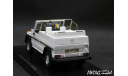 Mercedes 230 GE Papamobil Open white 4x4 1-43 Spark, масштабная модель, 1:43, 1/43