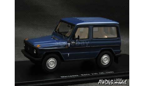 Mercedes G 230 GE W460/W461 1980 blue 1-43 Spark MiniMax B66040430, масштабная модель, scale43, Mercedes-Benz