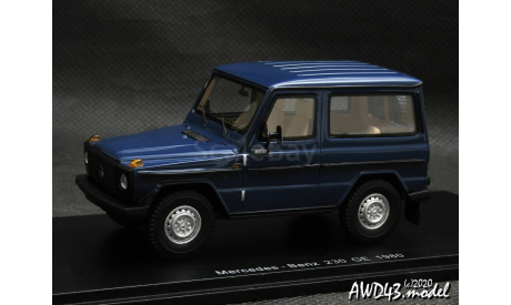 Mercedes G 230 GE W460/W461 1980 blue 1-43 Spark MiniMax B66040430, масштабная модель, 1:43, 1/43, Mercedes-Benz