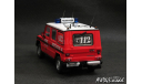 Mercedes G 230 GE Berufsfeuerwehr Aachen Service Incendie 1-43 Minichamps 400038090, масштабная модель, scale43, Mercedes-Benz