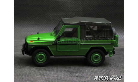 Mercedes 240 G SWB Softtop, olive, 1986 1-43 IXO CLC286, масштабная модель, IXO Road (серии MOC, CLC), Mercedes-Benz, scale43