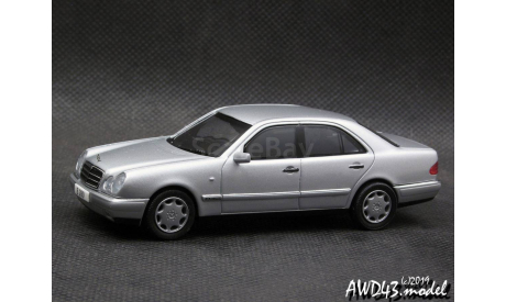 Mercedes 280 E Elegance W210 silver 1-43 Herpa 070348, масштабная модель, 1:43, 1/43, Mercedes-Benz