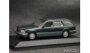 Mercedes 280E T-Model S124 1995 d.green 1-43 Minichamps 430033542, масштабная модель, Mercedes-Benz, scale43