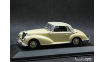 Mercedes 300 S Cabriolet W188 beige 1-43 Minichamps, масштабная модель, Mercedes-Benz, scale43