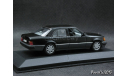 Mercedes 500 E V8 W124 black 1-43 Minichamps, масштабная модель, 1:43, 1/43, Мinichamps, Mercedes-Benz