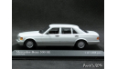 Mercedes 560 SE W126 white 1-43 Minichamps, масштабная модель, 1:43, 1/43, Мinichamps, Mercedes-Benz
